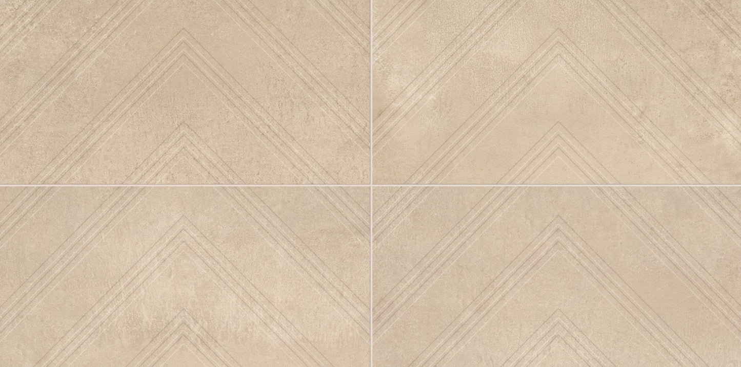 Chord Allegro Beige Rectangle 6X24 Matte