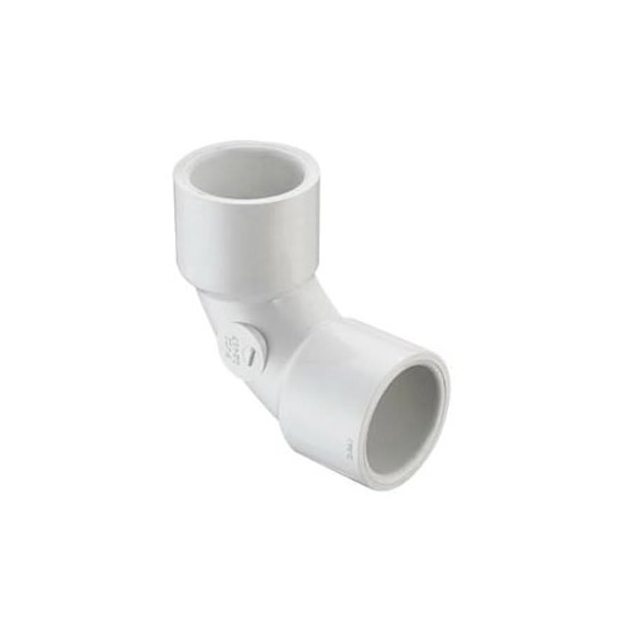 Long Sweep 90 deg Elbow, 1-1/4 in, Socket, SCH 40/STD, PVC