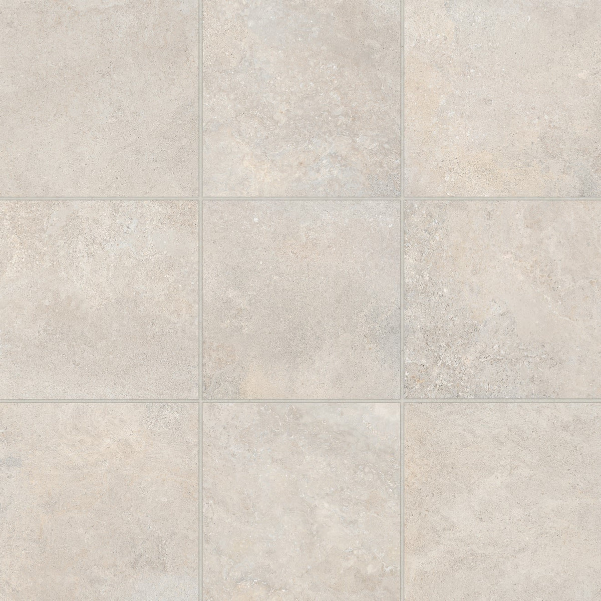 Ikonite 4" x 4" Honed Porcelain Mosaic in Grey