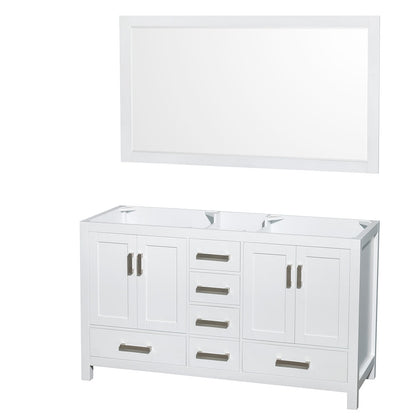 Sheffield Double Bathroom Vanity - 59W x 35H x 21.5D
