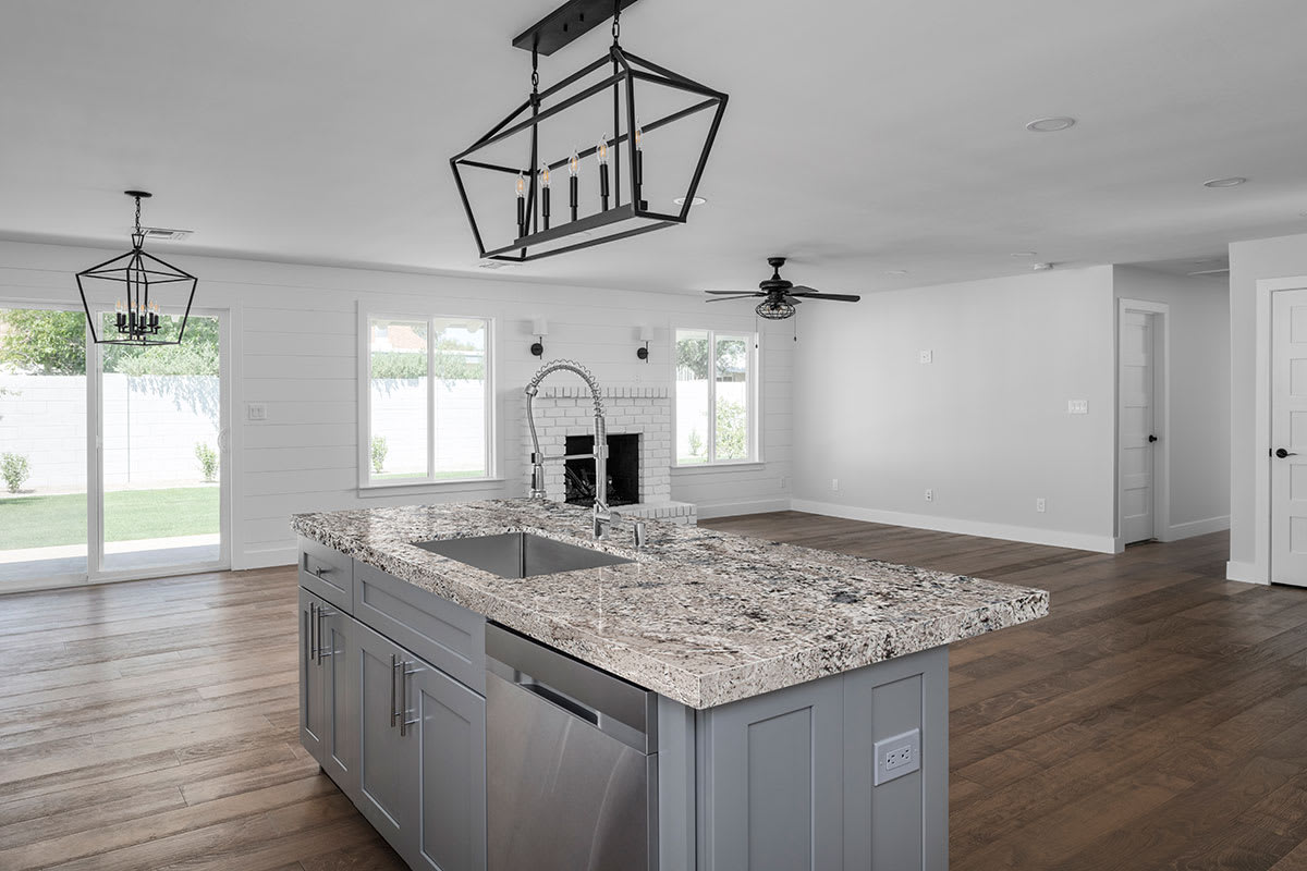 Pre Fab Mirage White Granite