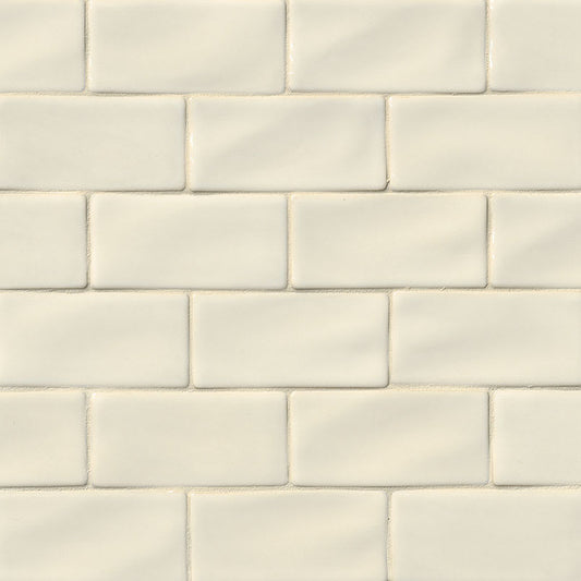 Antique White Subway Tile 3x6