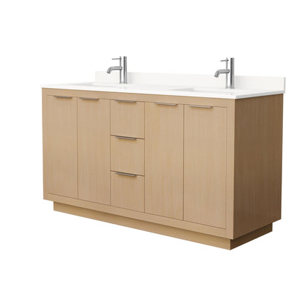 Maroni Double Bathroom Vanity - 60W x 33.75H x 22D