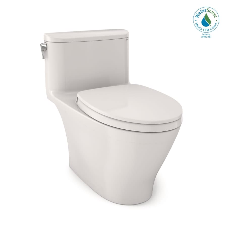 Nexus 1.28 GPF One Piece Elongated Chair Height Toilet with Tornado Flush Technology - Seat Included