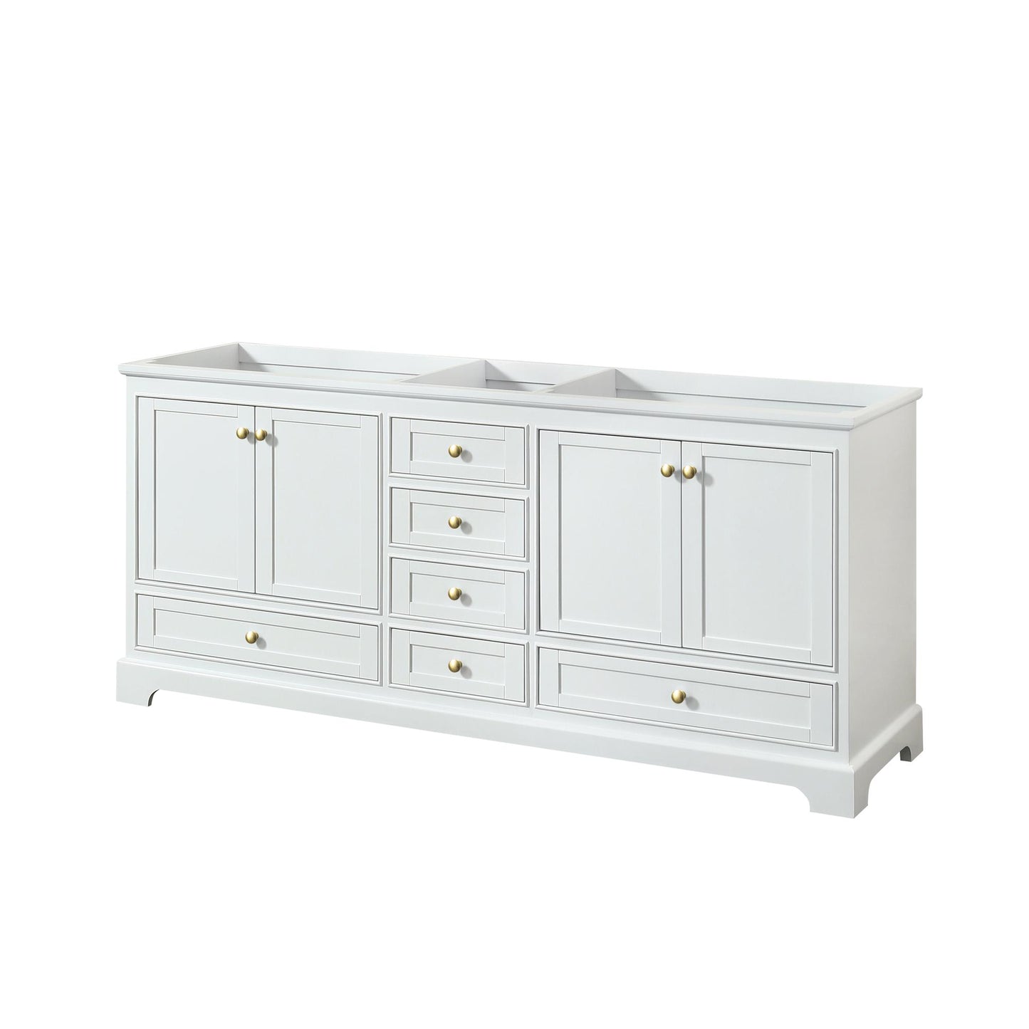 Deborah Double Bathroom Vanity - 79W x 34.25H x 21.63D