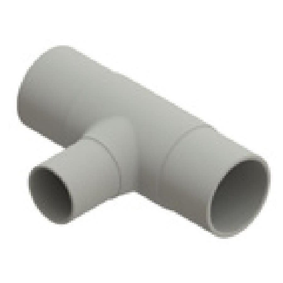 Tee, 8 x 4 in, Butt Weld Fusion, PP-RCT