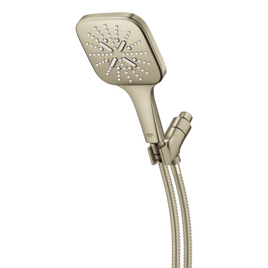 Rainshower 1.75 GPM Multi Function Hand Shower with StarLight, DreamSpray, EcoSpray and Speed Clean - Includes Hose