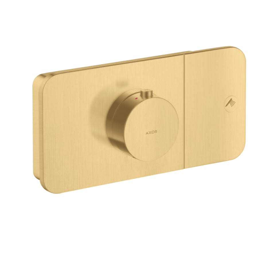 Axor One Thermostatic Valve Trim with 1 Select Function Less Rough In - Engineered in Germany, Limited Lifetime Warranty