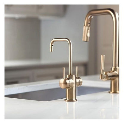 Modern Water Dispenser, Lever Handle, Polished Chrome