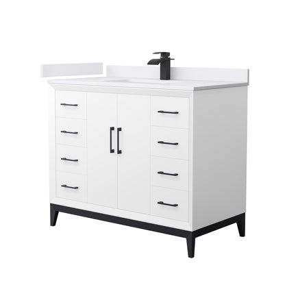 Amici Single Bathroom Vanity - 42W x 35.25H x 22D