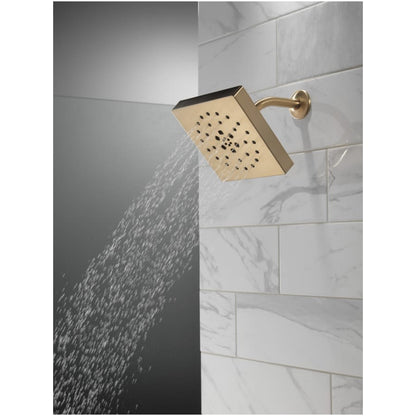 Universal Showering UltraSoak 7-13/16" Square 1.75 GPM Multi Function Rain Shower Head with Touch Clean and H2Okinetic Technology