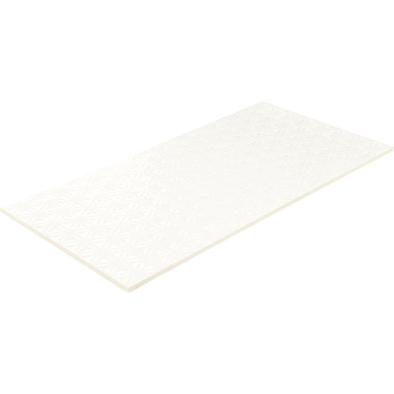 Luminique Arctic White Rectangle, Circle 12X24 Glossy