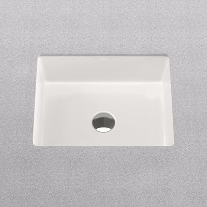 Stedman 19-7/8" Rectangular Vitreous China Undermount Bathroom Sink with Overflow