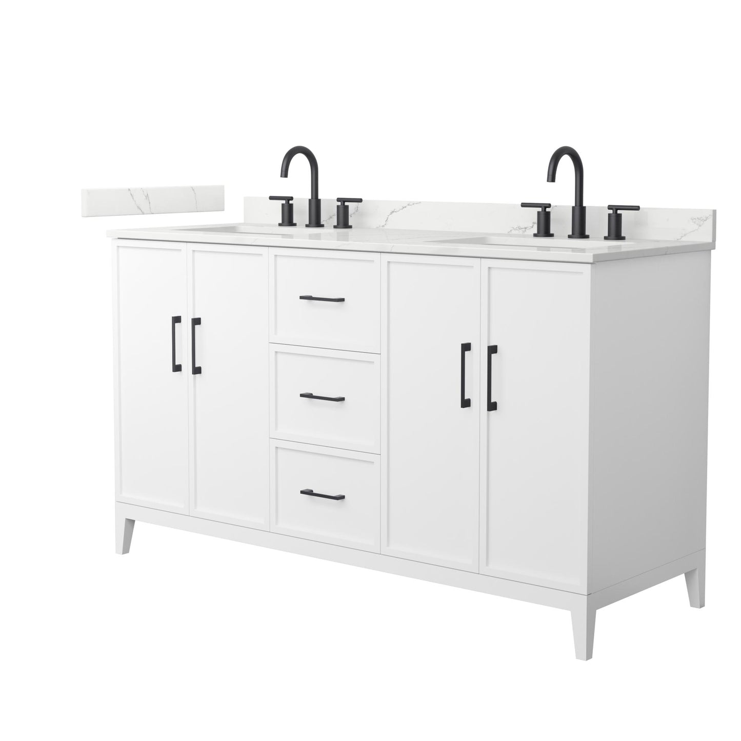 Elan Double Bathroom Vanity - 60W x 35H x 22D