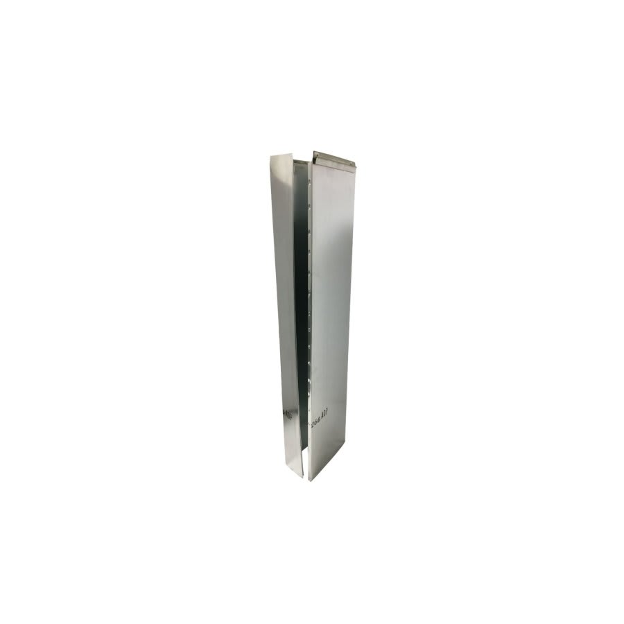3-1/4 x 10 x 5 ft L Galvanized Riser Pipe, 26 ga
