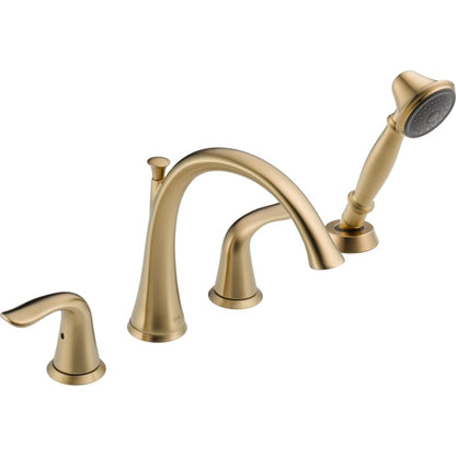 Lahara Deck Mounted Roman Tub Filler Trim with Hand Shower