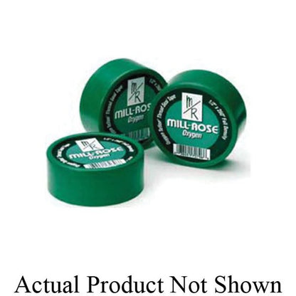 Oxygen Teflon Tape, 1/2 in W, 260 in L, Green