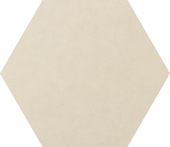 Natural Hues Ivory Hexagon 8X9 Matte