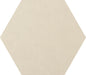 Natural Hues Ivory Hexagon 8X9 Matte