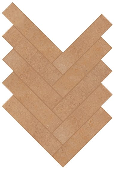 Rekindle Terracotta Herringbone 2X6 Matte