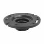 Closet Flange, 4 in, Push On, 7-1/8 in OD, Cast Iron, Black, Domestic