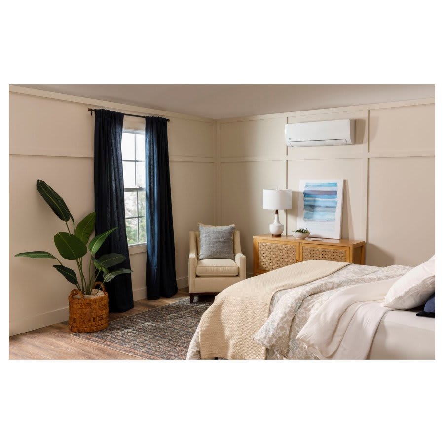 Indoor Mini Split, 10.5 HSPF, 16 Kbtu/hr Heating, 15 Kbtu/hr Cooling, 208-240 VAC, 21.5 SEER, 12.5 EER