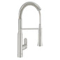 K7 Kitchen Faucet, Deck Mount, ADA, 1 Lever Handle, 1-Hole, SuperSteel