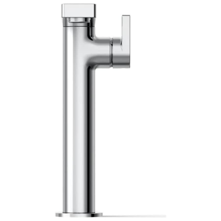 Composed 1.2 GPM Vessel Single Hole Bathroom Faucet with Pop-Up Drain Assembly