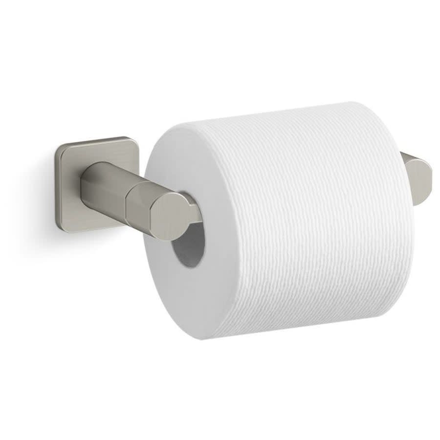 Parallel Wall Mounted Pivoting Toilet Paper Holder