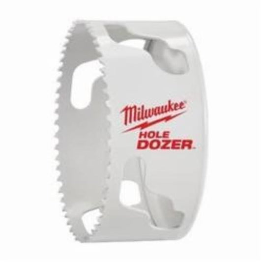 Hole Dozer™ Ice Hardened™ 49-56 Hole Saw, 4-1/2 in Dia, Bi-Metal/8% Cobalt Cutting Edge