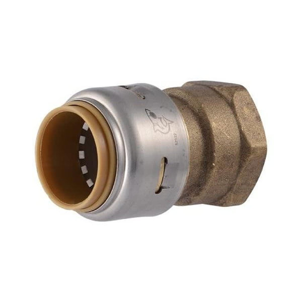 Max™ Adapter, 3/4 in, Push x FNPT, Brass