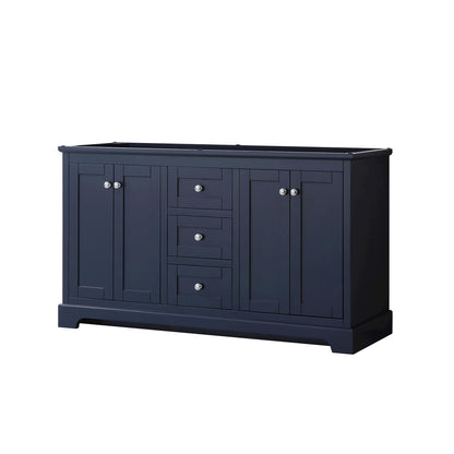 Avery Double Bathroom Vanity - 59.25W x 34.25H x 21.75D