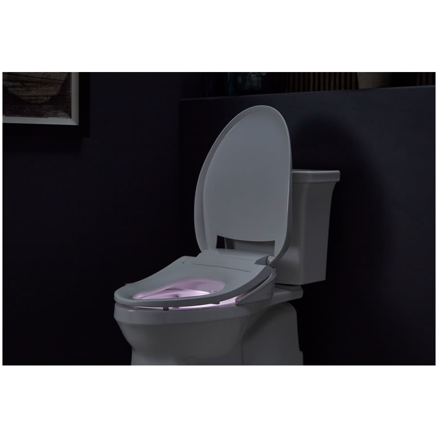 C3 Elongated Closed-Front Bidet Seat with Soft Close, Quick Release, and Night Light Technology