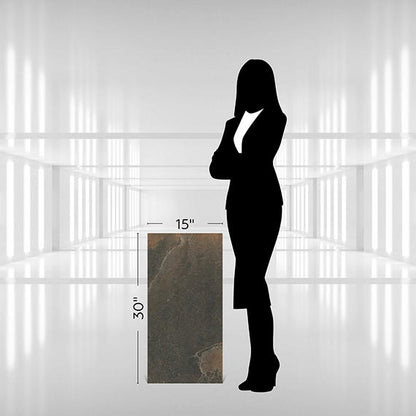 Constant Mahogany Rectangle 15X30 Matte