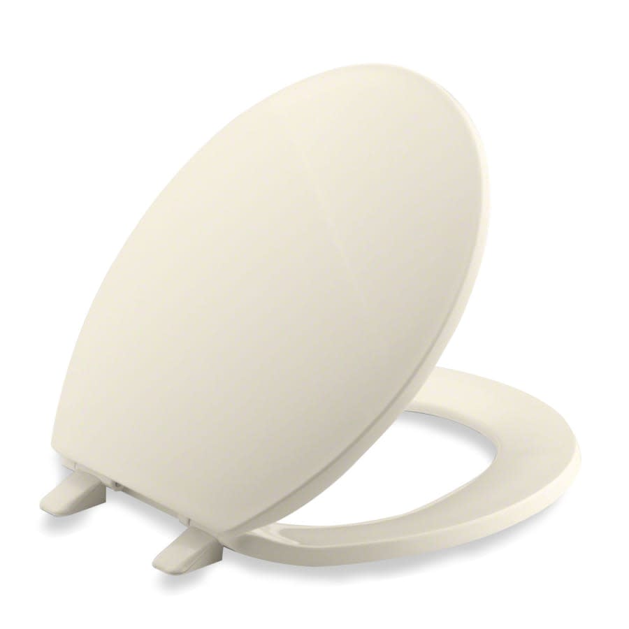 Brevia Q2 Round Closed-Front Toilet Seat with Quick-Release and Quick-Attach Hinges