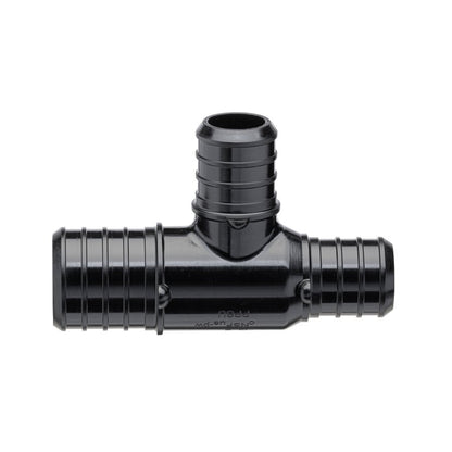 QickSert CR® Tee, 1 x 3/4 x 3/4 in, Crimp PEX, Poly