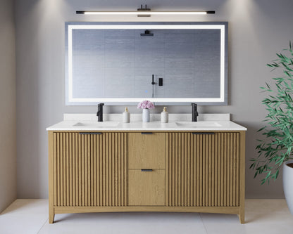 Palmilla Double Bathroom Vanity - 72W x 35H x 22D