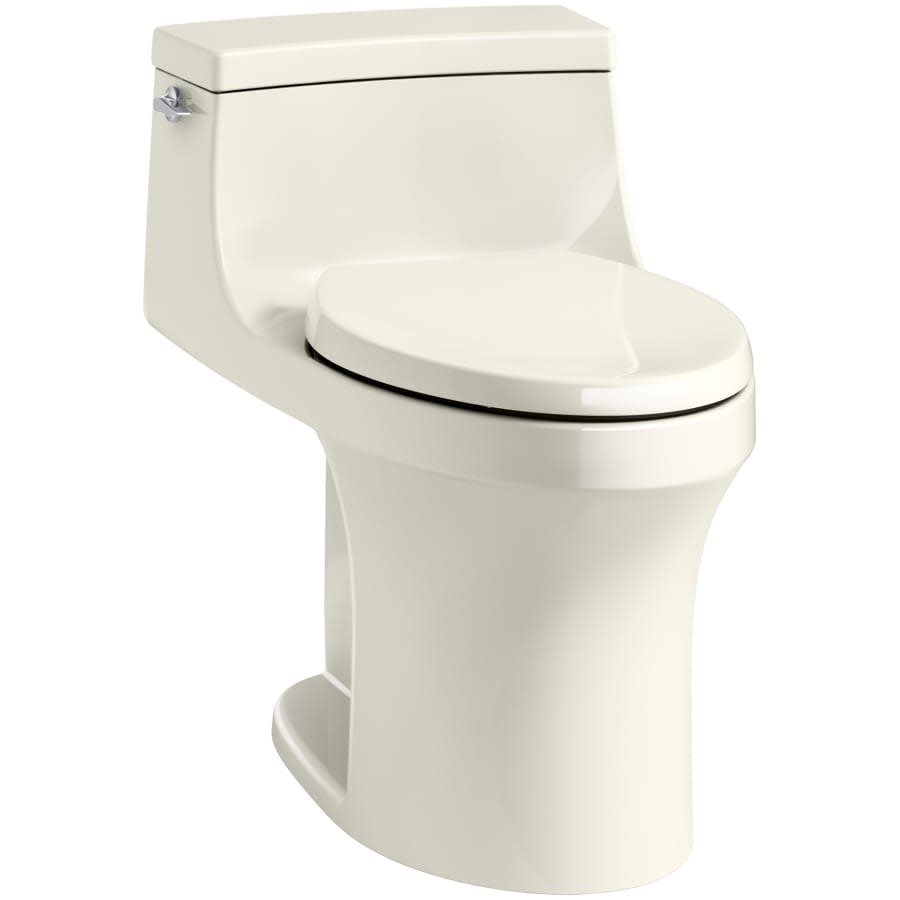 San Souci 1.28 GPF Elongated One-Piece Comfort Height Toilet with AquaPiston Technology - Seat Included