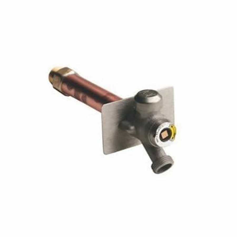 Wall Hydrant, 1/2 or 3/4 in Inlet, FNPT or MNPT, Nickel Plated