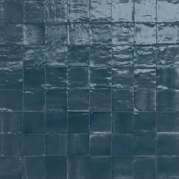 Rice Blu Square 6X6 Glossy