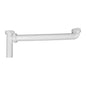 Continuous Waste, End Outlet, 1-1/2 in, Polypropylene, White