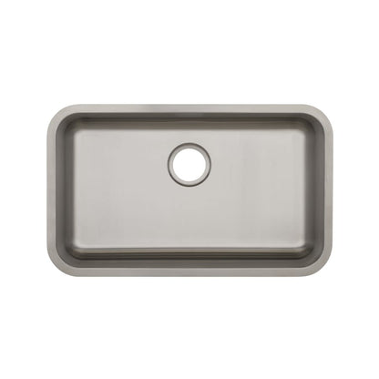 Plomosa 29-3/4" Undermount Single Basin Stainless Steel Kitchen Sink