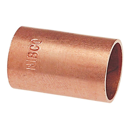 No-Stop Coupling, 1-1/2 in, C, Cleaned & Bagged Copper