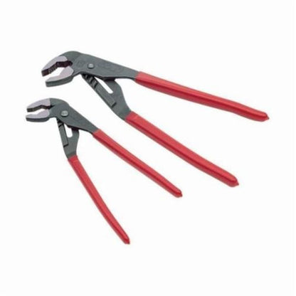 Positive Grip Plier, 2 in, V-Jaw Jaw, 12 in OAL