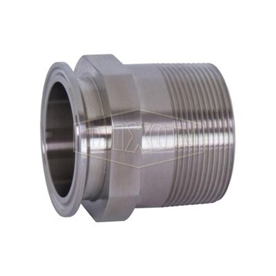 Male Adapter, 2 in, Tube x MNPT, 304/304L Stainless Steel