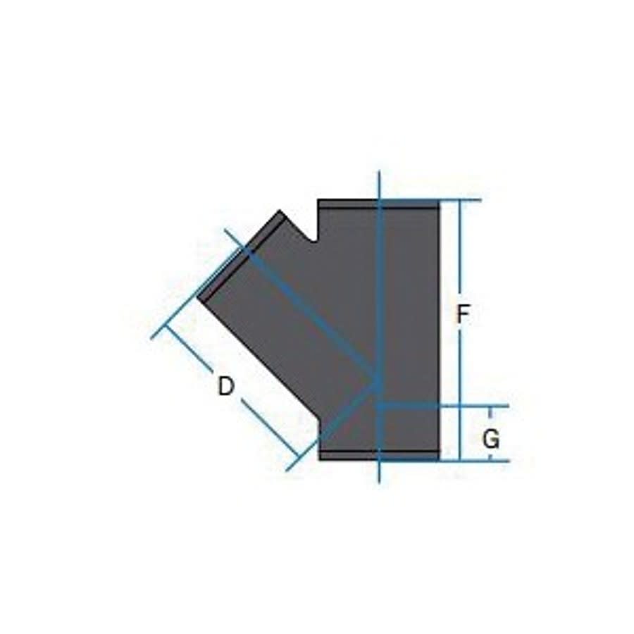 Wye, 5 x 3 in, No Hub, Cast Iron