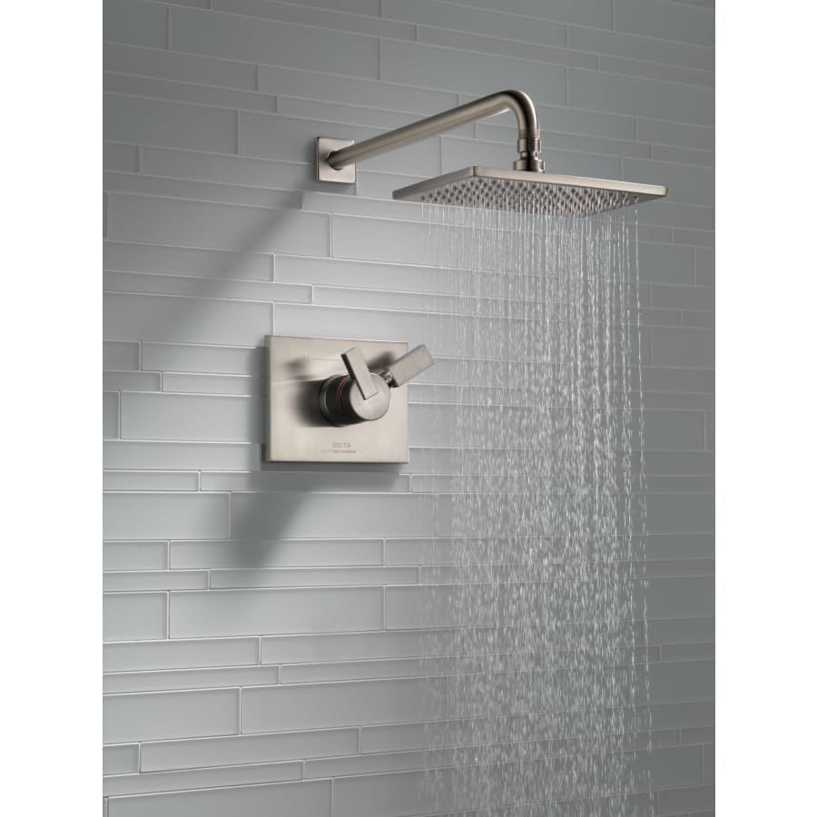 Vero Monitor 17 Series Dual Function 1.75 GPM Pressure Balanced Shower Only with Integrated Volume Control - Less Rough-In Valve