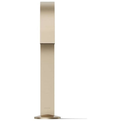 Components 1.2 GPM Widespread Bathroom Faucet with Drain Assembly and Ribbon Design Spout - Less Handles