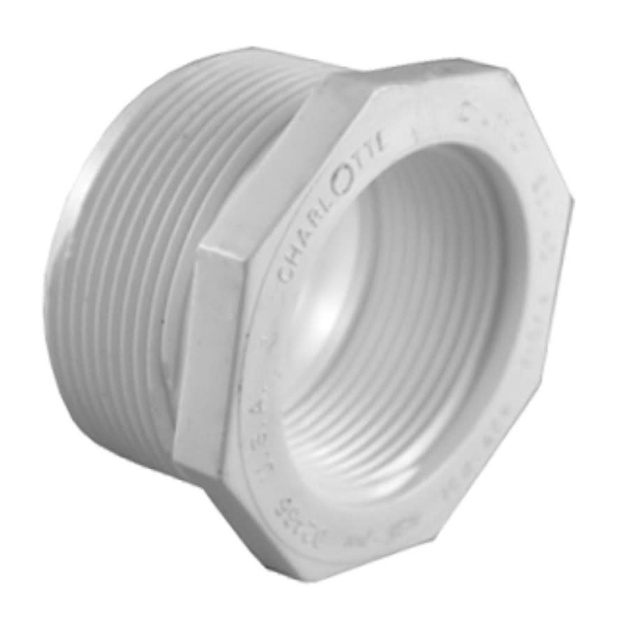 Bushing, 2 x 1-1/2 in, MNPT x FNPT, SCH 40/STD, PVC