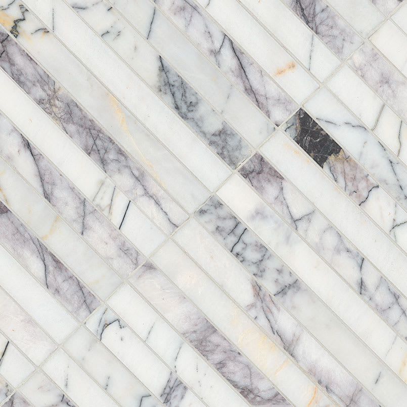 Scollopini Lilac Pattern Polished